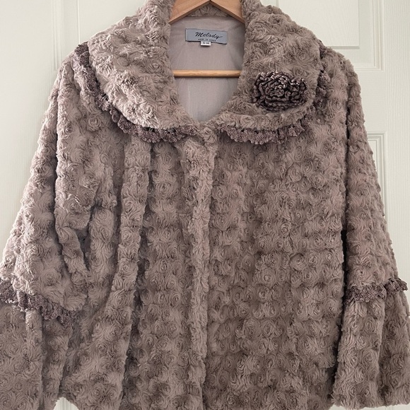 Jackets & Blazers - Softest fabric cardigan peter pan collar